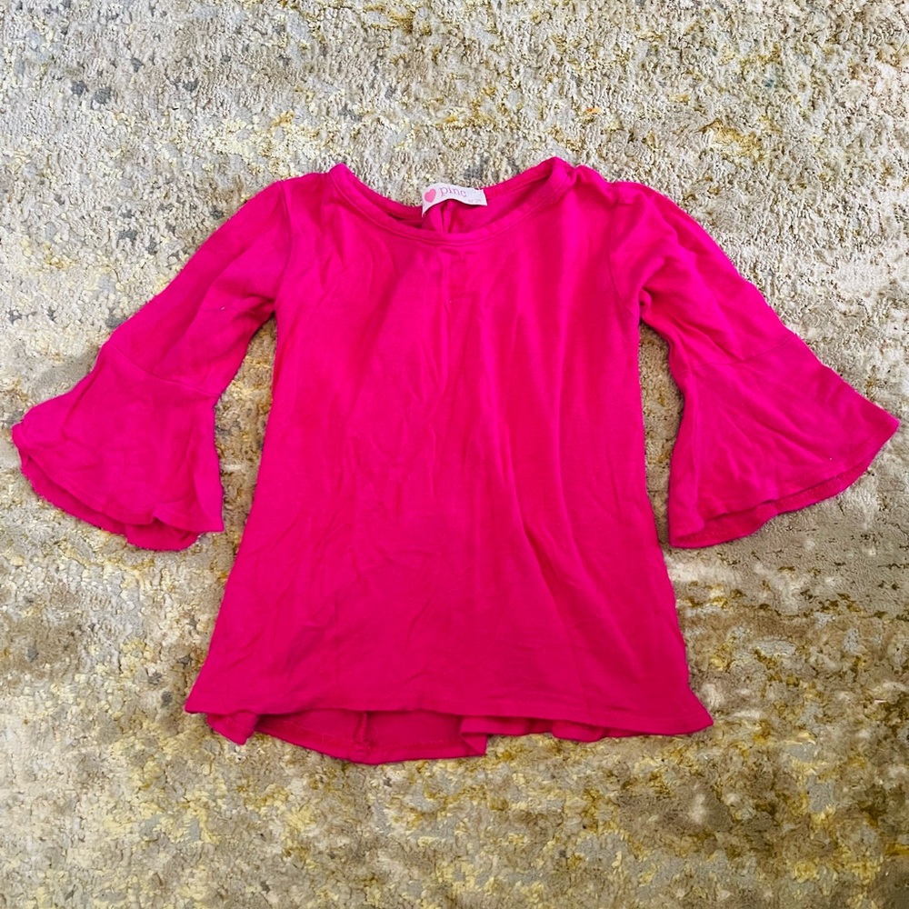 2T flare sleeve top